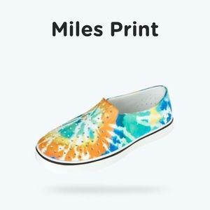 Miles Print in Tie Dye